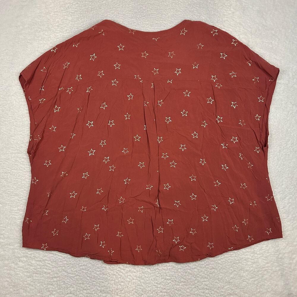 Torrid Size 6x Harper Challis Button-Front Dolman… - image 4